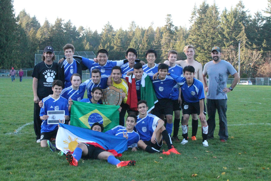 Sr. Boys Soccer Team places 2nd in their league