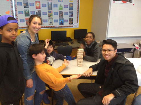 Parkland big buddies help English language learners from Sidney, Deep Cove, and KELSET